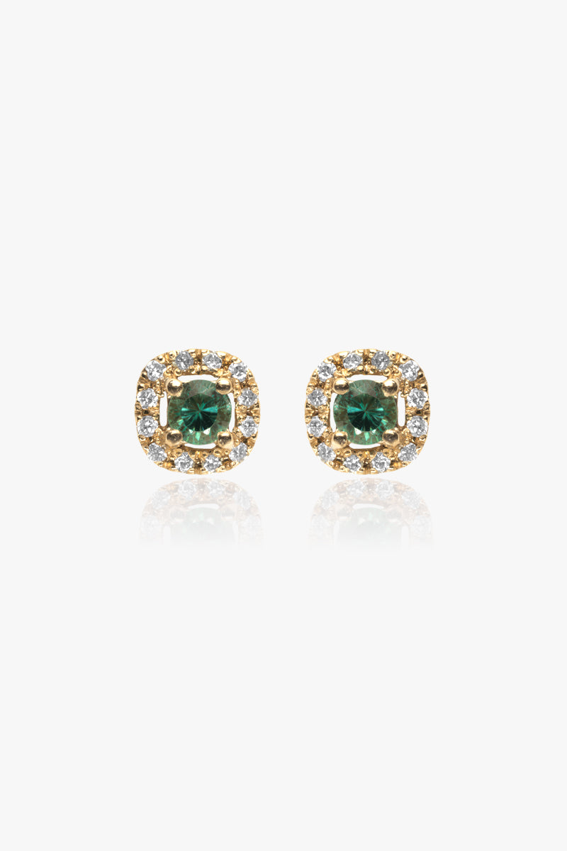 Precious Emerald Earrings
