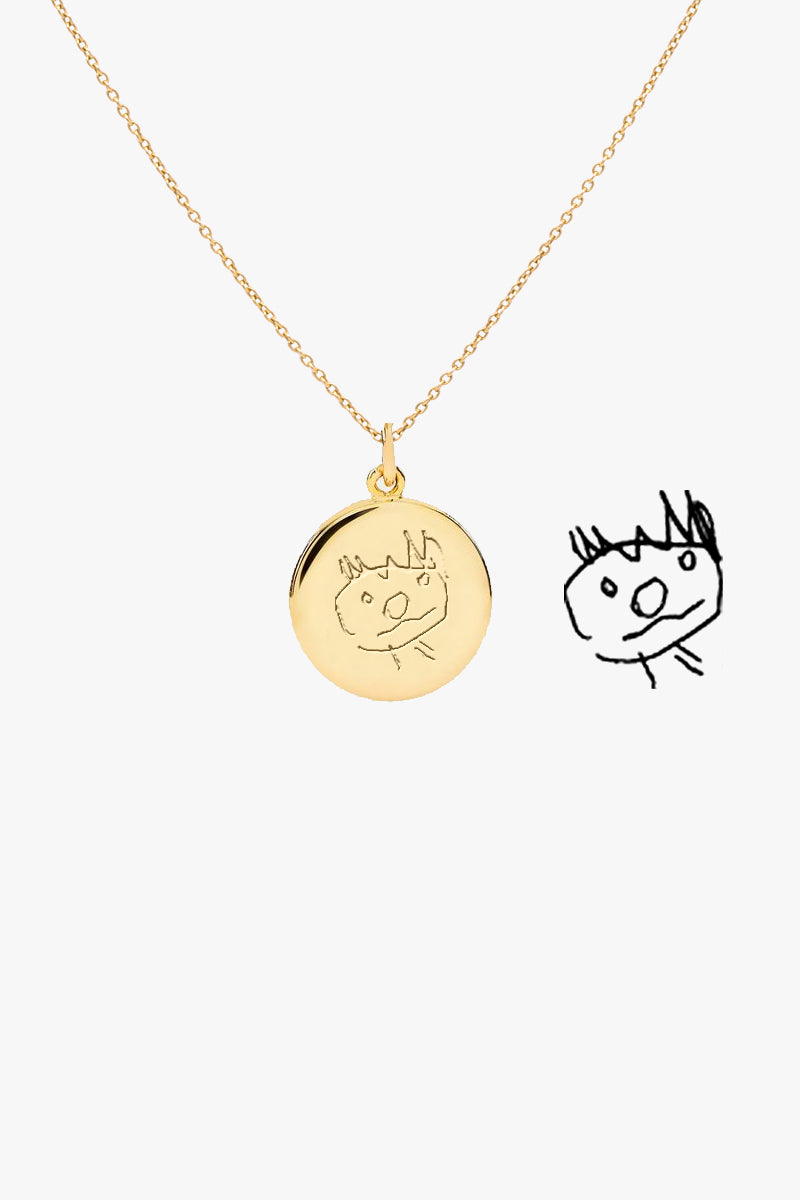 Colier Coin Little Artist