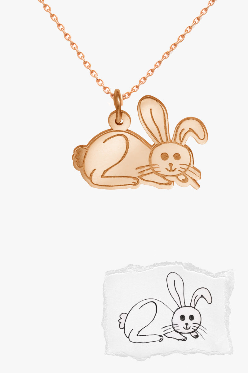 Colier Little Artist Argint