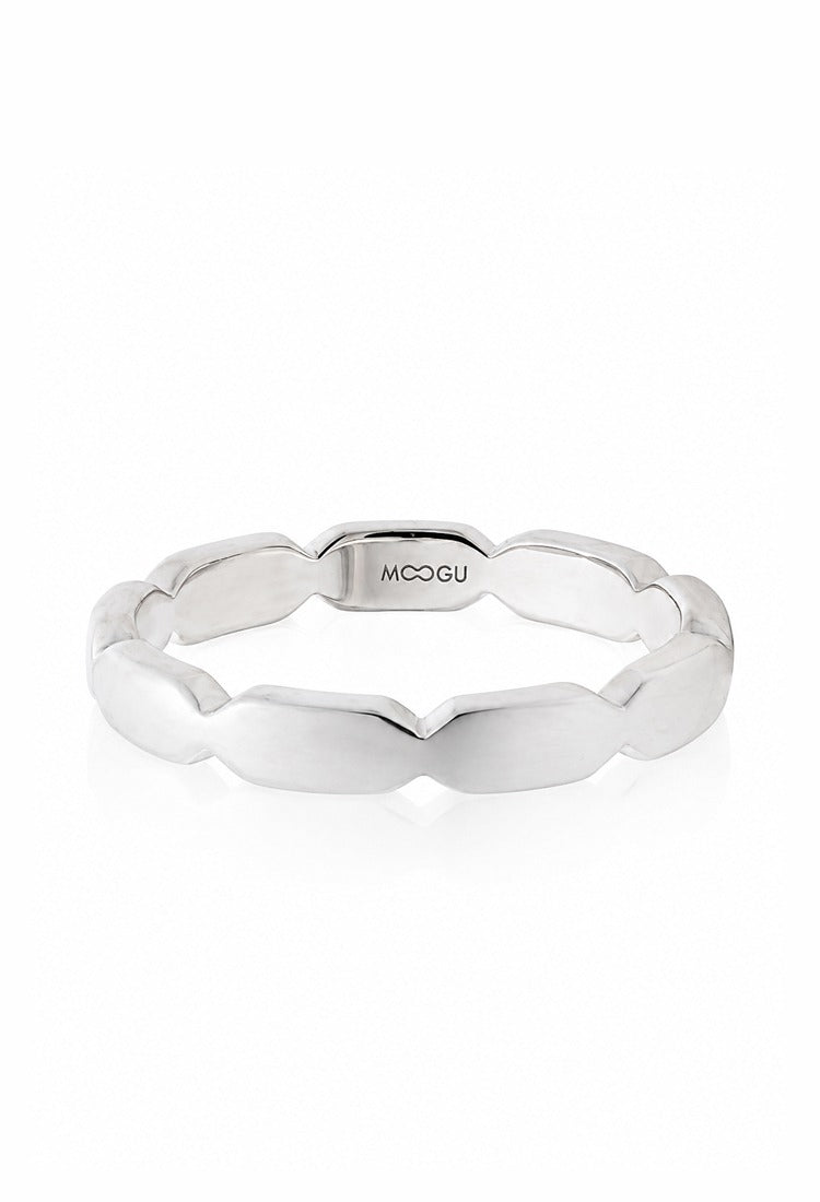Verigheta din aur 14k Rough Terra, 2mm, design unic, lucrată manual, colecția MOOGU