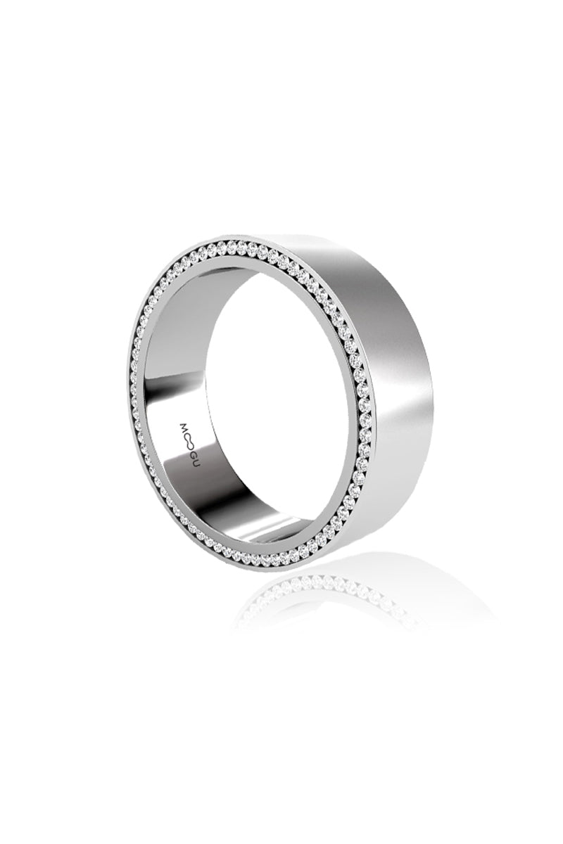 Hidden Diamonds Wedding Ring