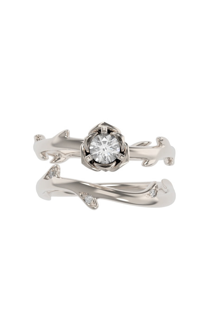 Love and Rose Gold Rings