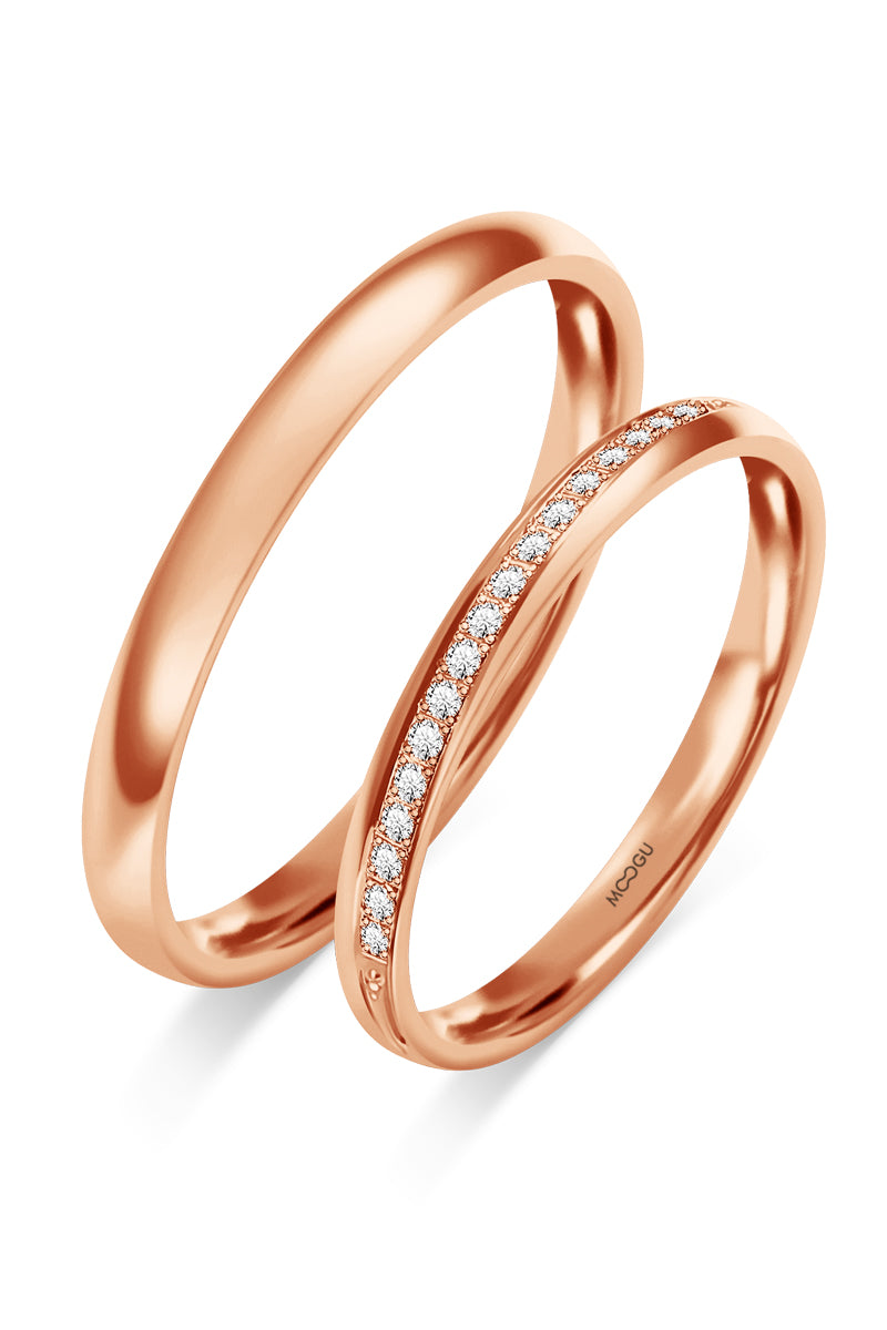 Different Eternity Wedding Rings