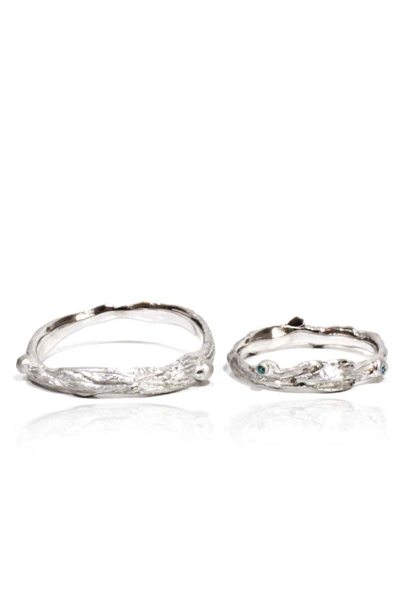 Twig Wedding Bands