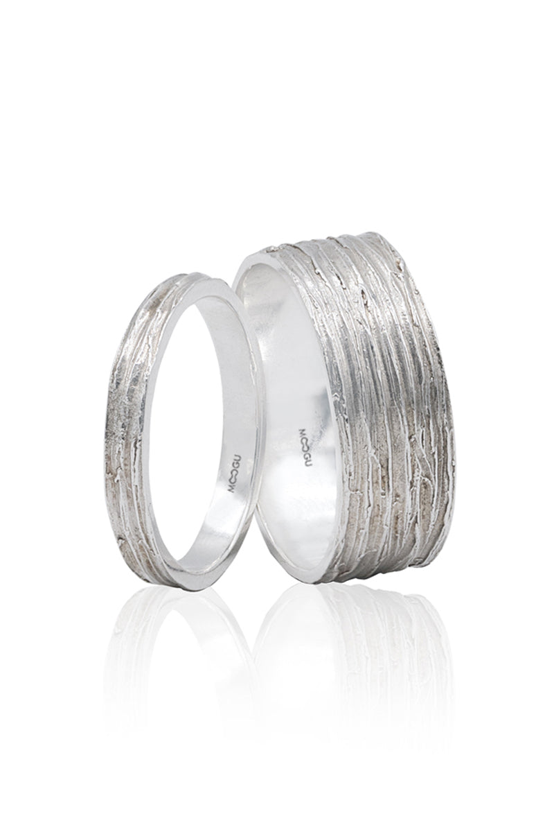Grassline Gold Wedding Rings