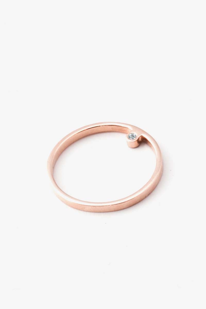 Hidden Diamond Ring