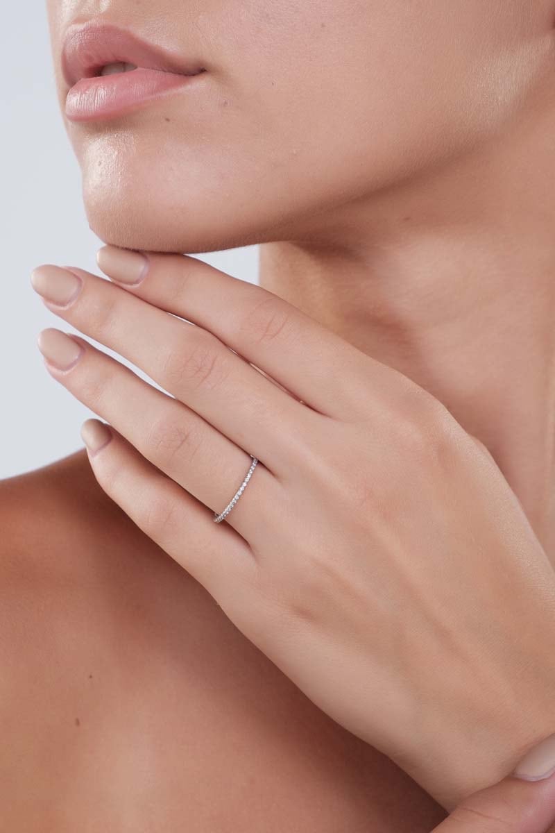Eternity Sparkles Engagement Ring