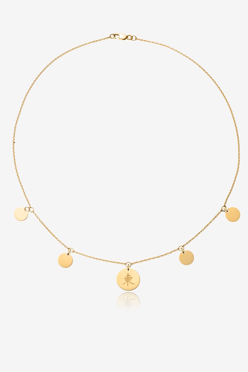 Coin Choker Necklace