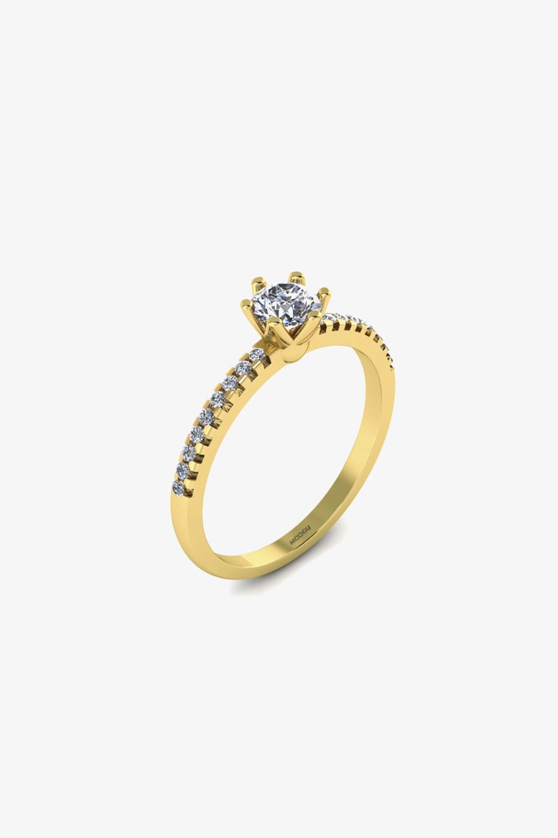 Inel de logodna Light Solitaire