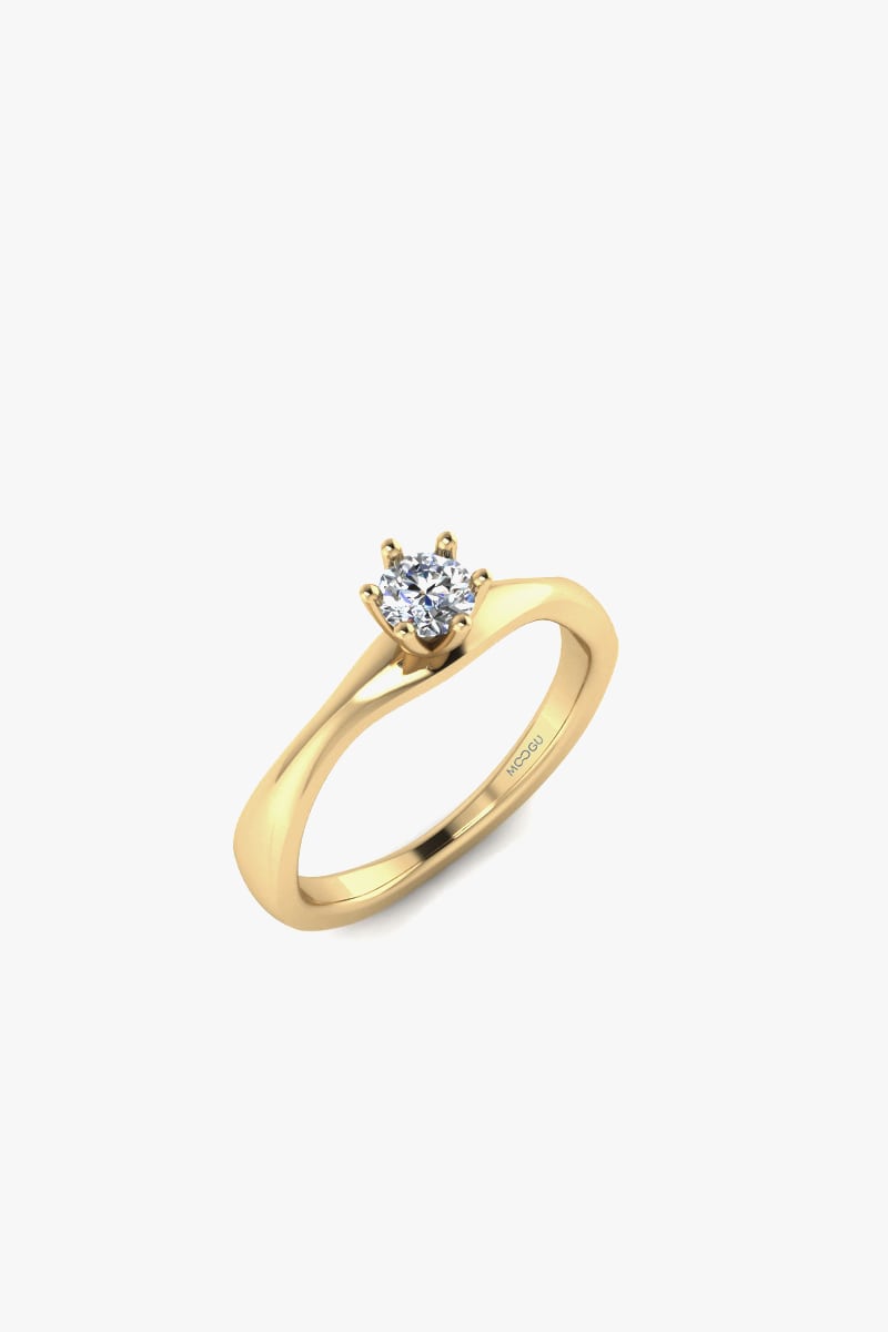 Choose Me Solitaire Engagement Ring