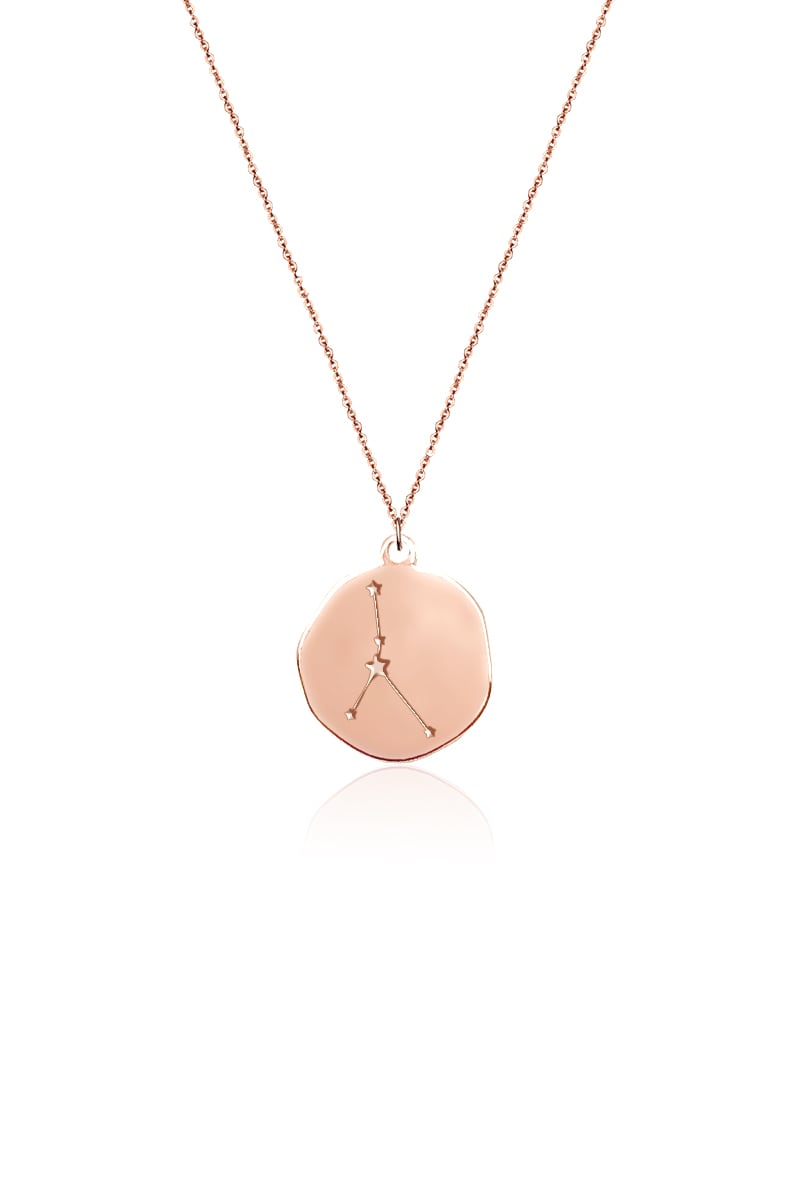 Gold Necklace Constellation Cancer