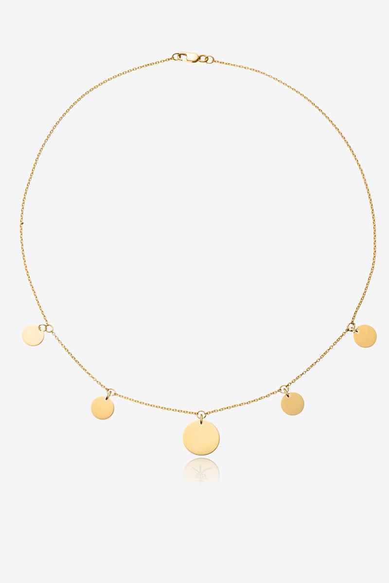 Coin Choker Necklace