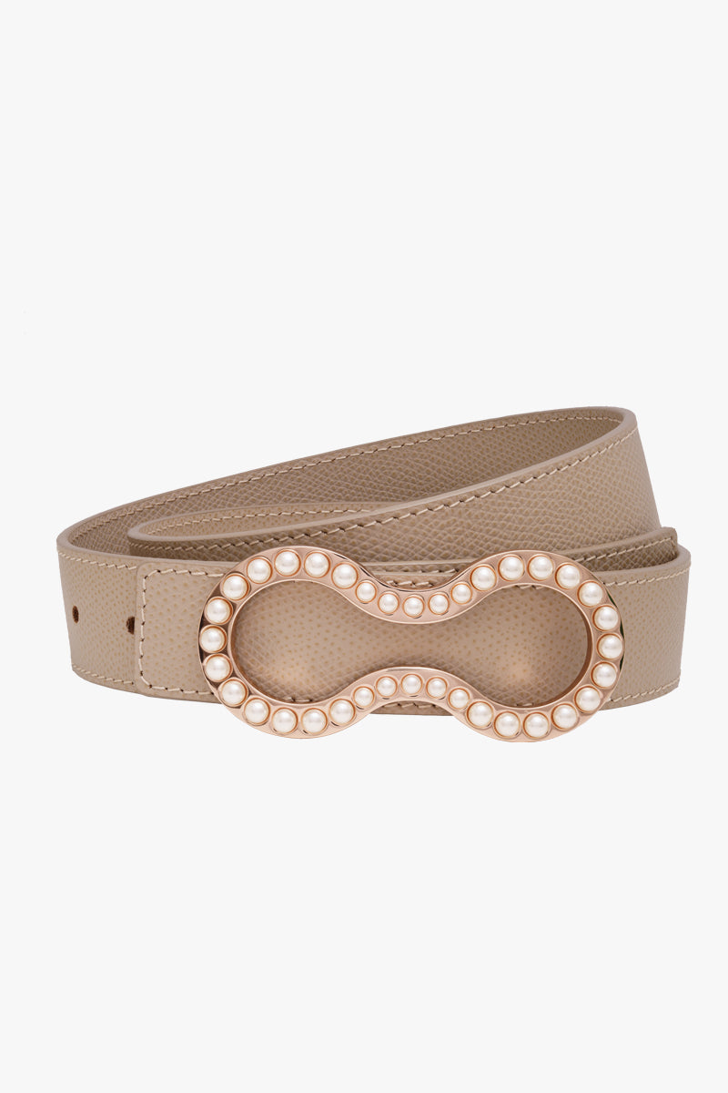  Moogu Signature Pearl Greige Belt