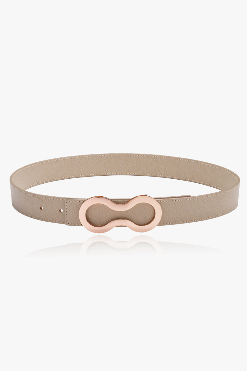 Moogu Signature Greige Rose Gold  Belt