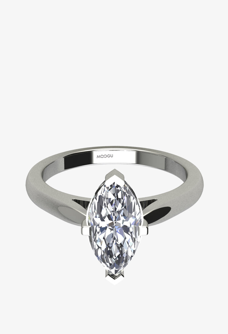 Marquise Aura Engagement Ring