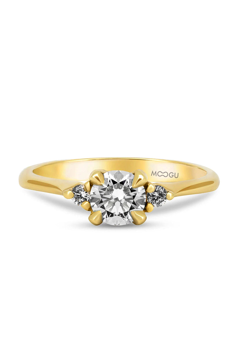 Fine Twig Engagement Ring