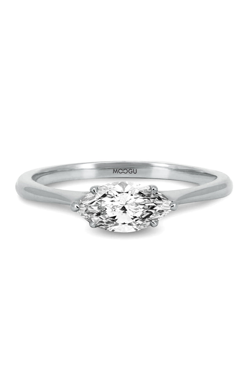 Fine Twig Engagement Ring