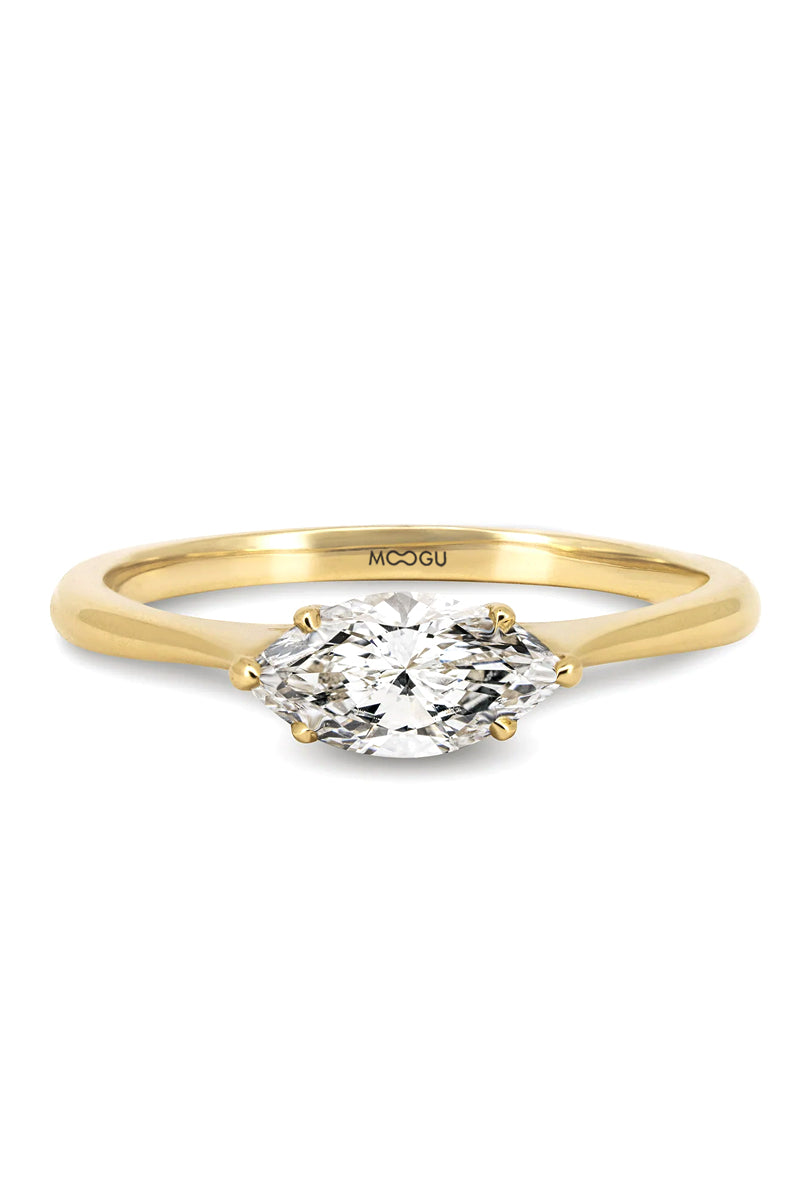 Fine Twig Engagement Ring