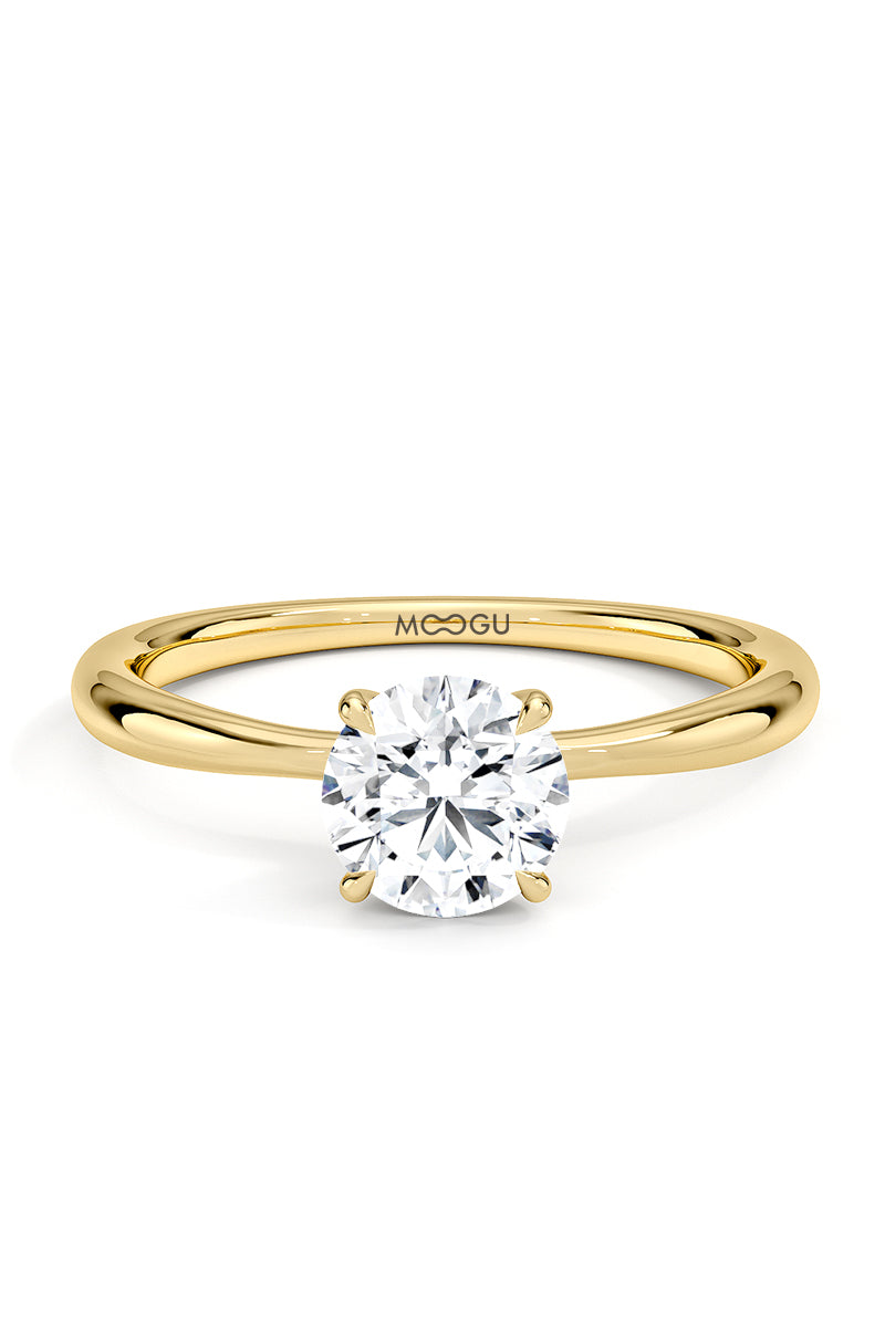 Fine Twig Engagement Ring