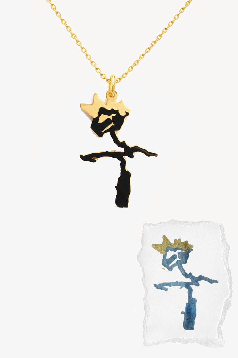 Colier Little Artist Argint