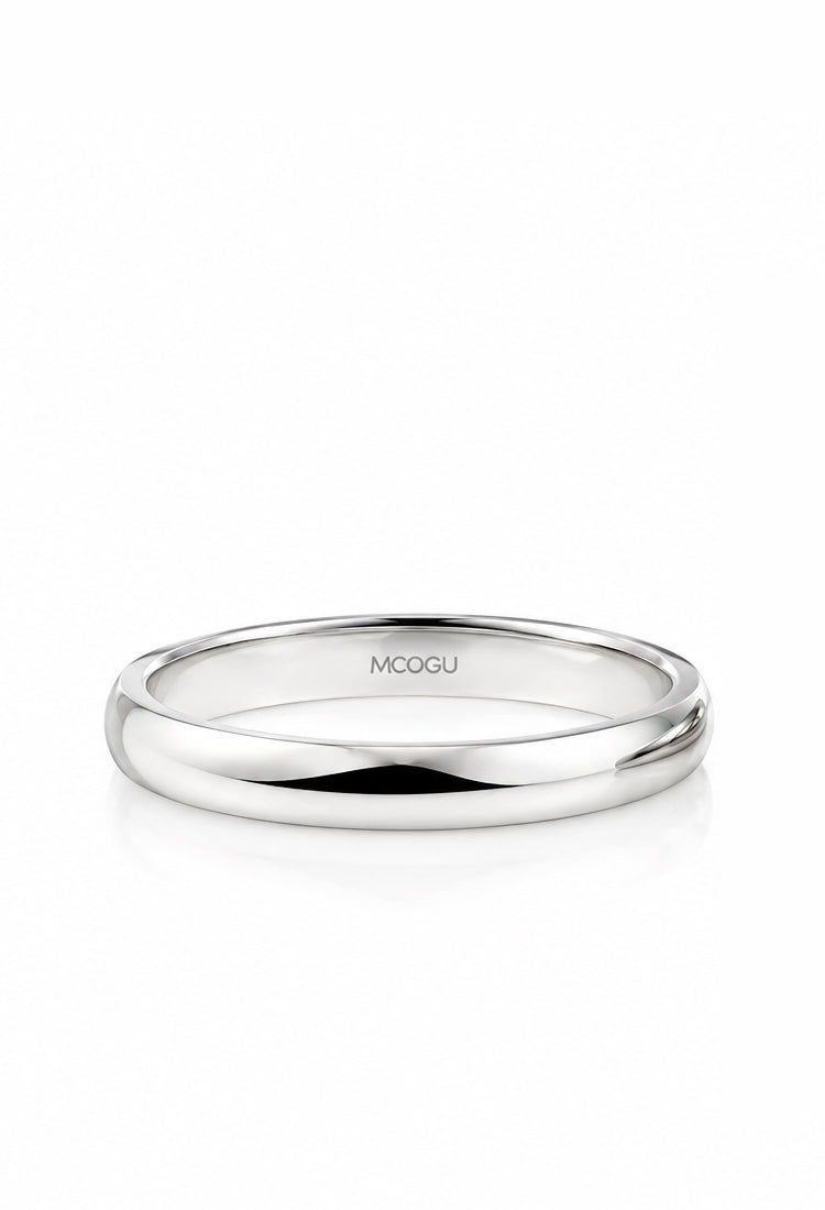 Verigheta din aur 14k Simple Round Form, 2mm, design unic, lucrată manual, colecția MOOGU