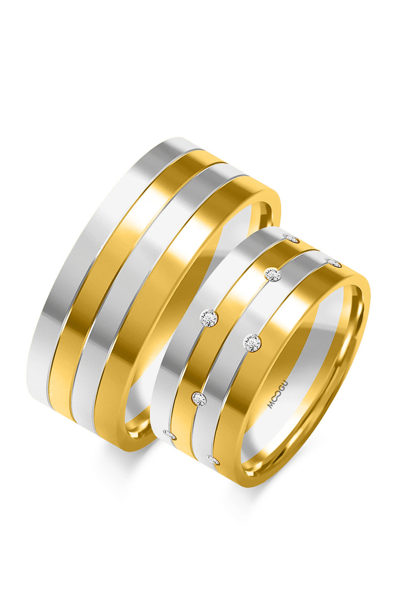 Gold Wedding Rings Belle