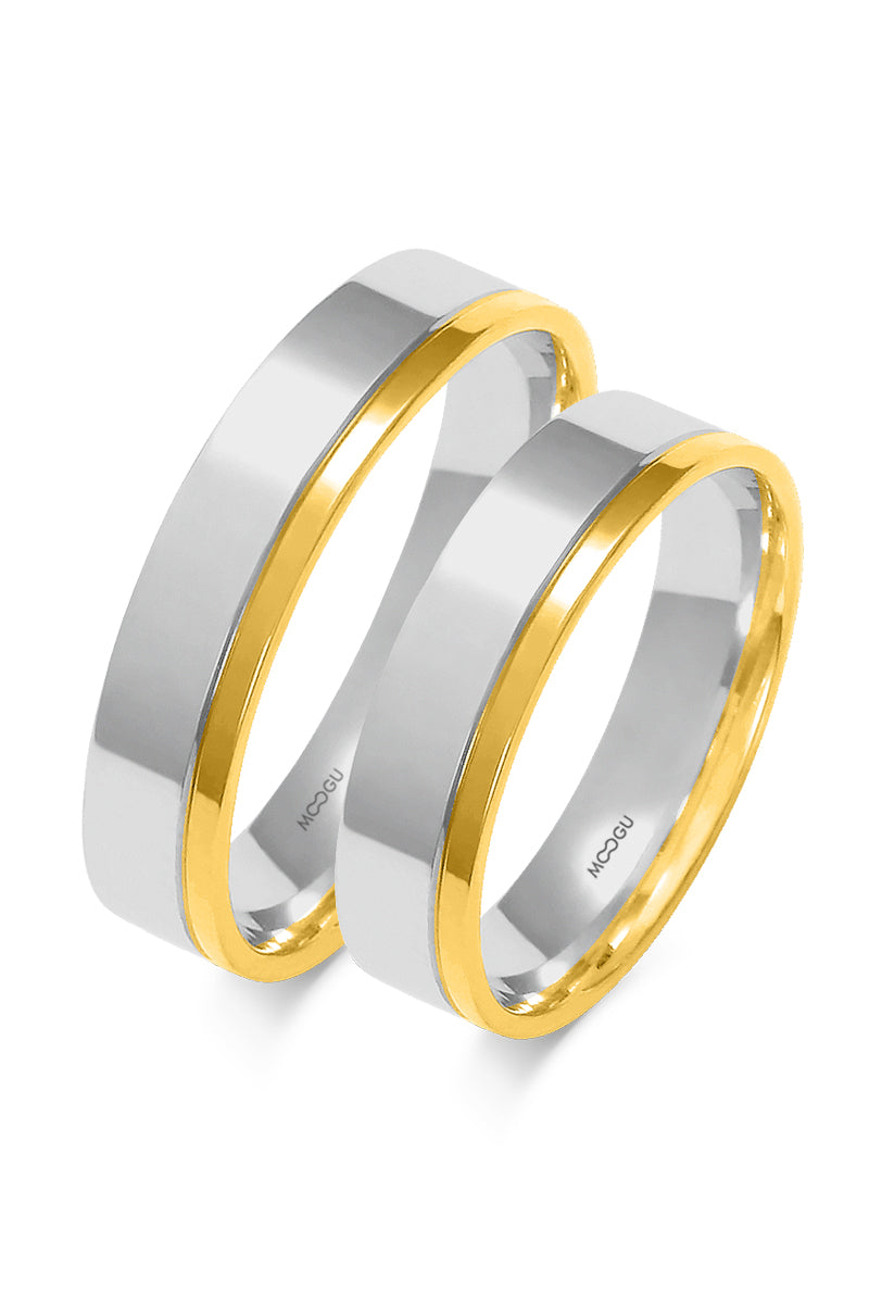 Gold Wedding Rings Gold Line