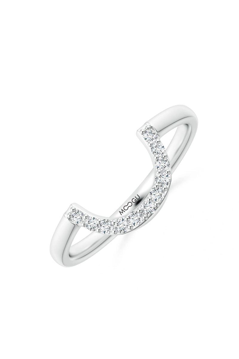 Verigheta Aur U Shape Diamonds