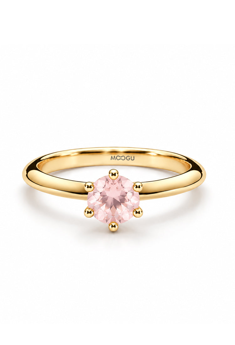 Classic Yellow Engagement Ring