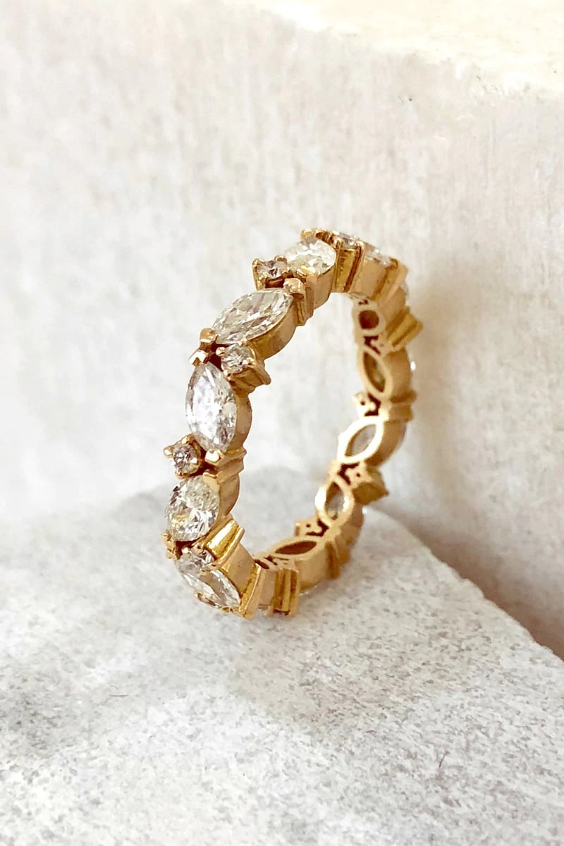 Inel Diamonds Marquise Blend
