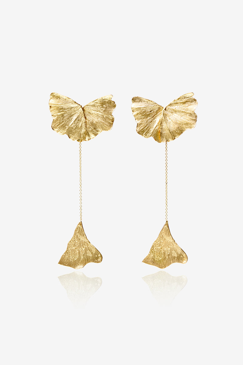 Ginkgo Bloom Earrings