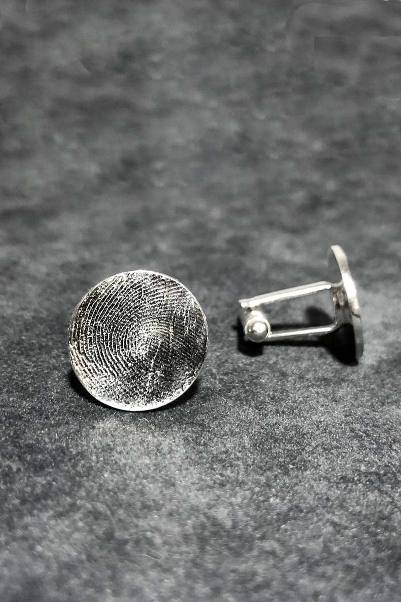 Finger Print Cufflinks