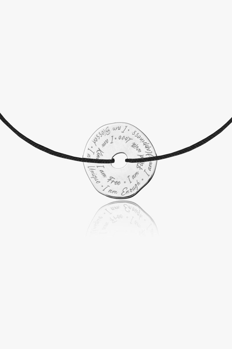 Bratara Mantra I Am Everything Argint