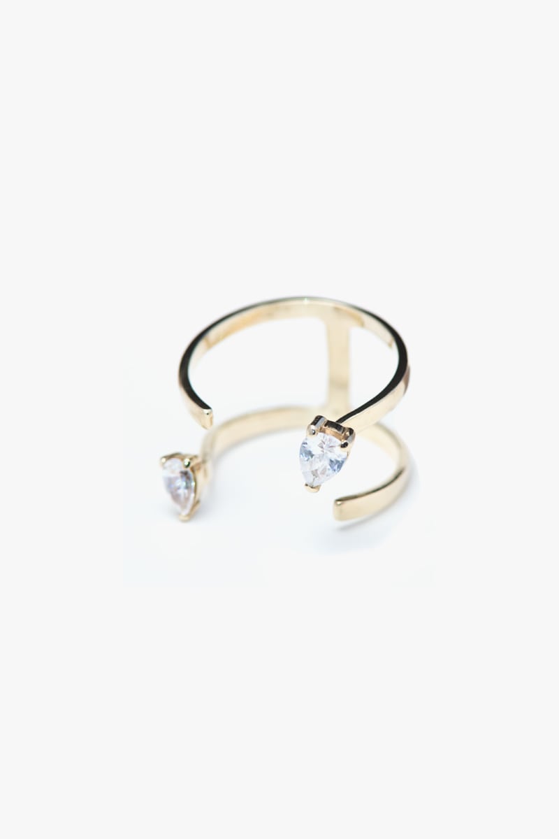 Crystal Solarium Ring