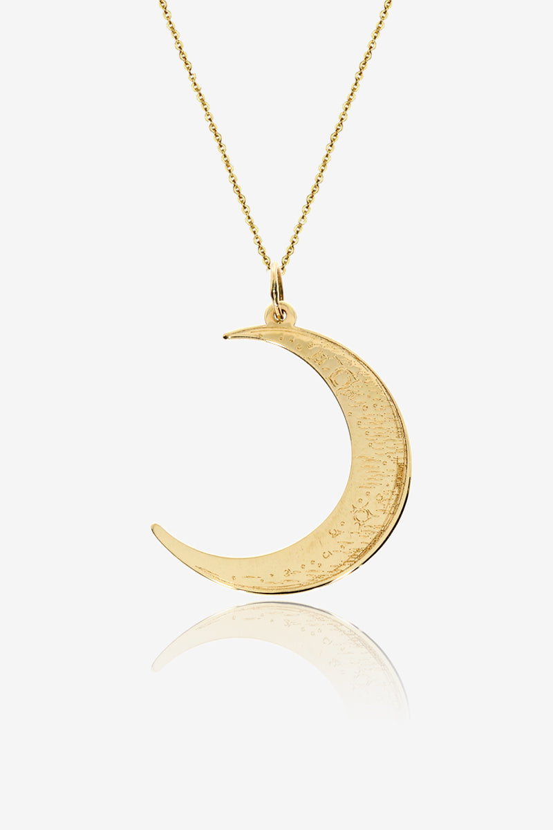 Gold Moon Necklace/Pendant