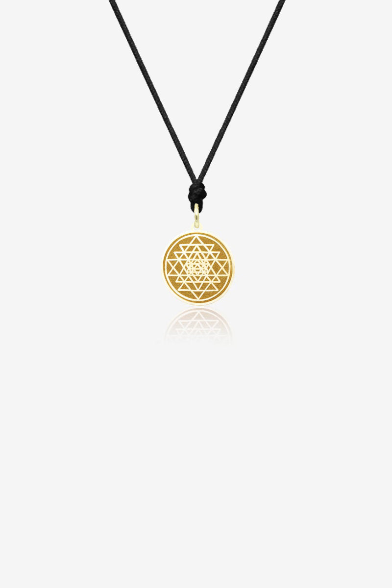 Colier/Pandantiv Mantra Sri Yantra