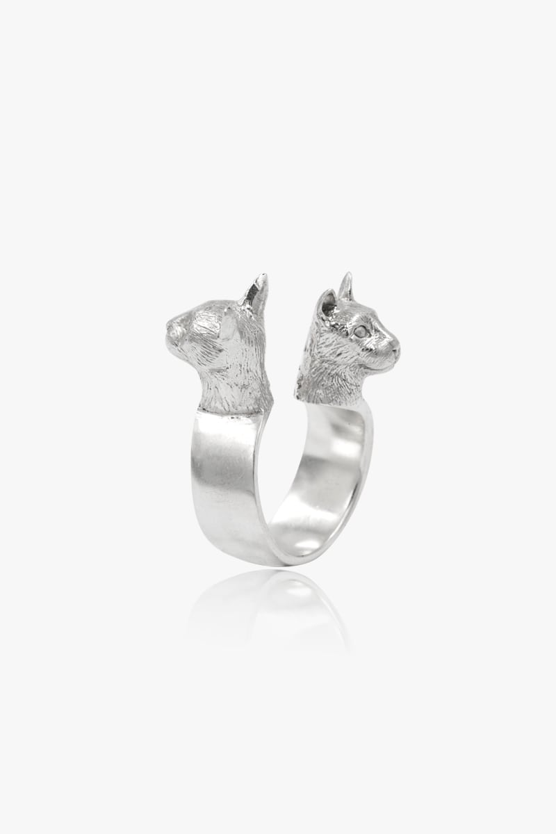 2 Cats Ring