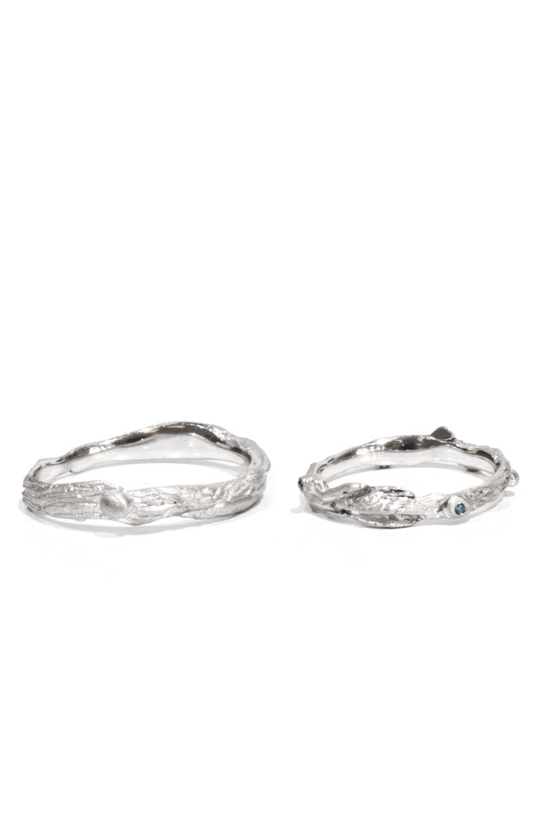 Twig Wedding Bands