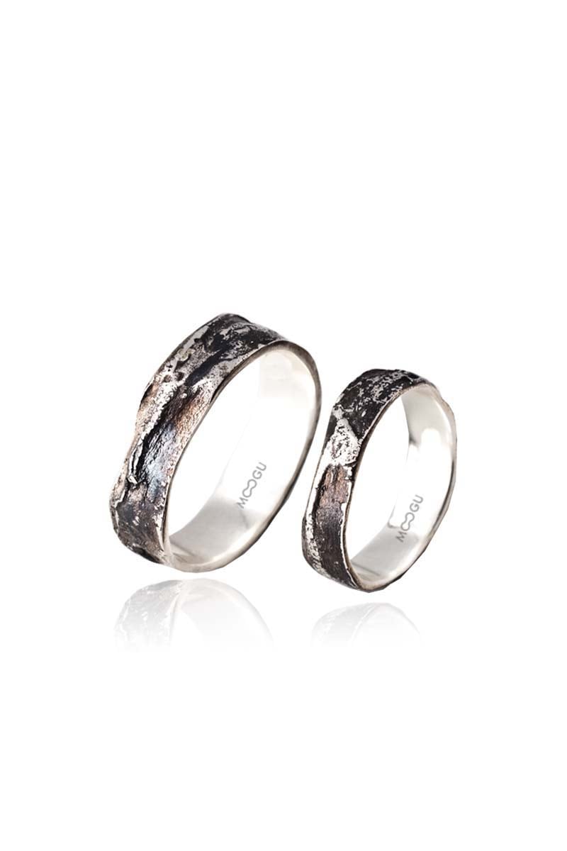 Fire Wedding Bands